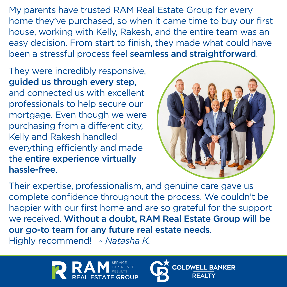 RakeshRamGroup's tweet photo. From one generation to the next… that’s trust we really appreciate. 💙🏠💫
Thank you for choosing the Ram Real Estate Group to find your first home. We can’t wait to be part of your future chapters, too! 📷📷
Sharing another milestone with your family is reason to celebrate. 🎉 https://t.co/gLDVr55P1X
