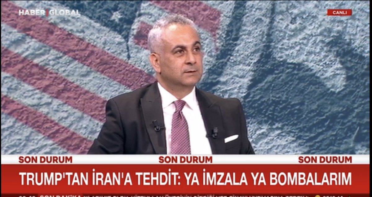 ODAPistanbul's tweet photo. 🎙️ ODAP Kurucu Direktörü @alisemin , Haber Global kanalında gündemi değerlendiriyor.
🌍 Amerika–İran geriliminde son durum nedir? 
⚠️ Bu kriz nereye evriliyor?
💬 Trump'ın “Ya imzala ya da bombalarım” sözleri ne anlama geliyor?
🕊️ Bölgede tansiyon düşecek mi, yoksa yeni bir kriz kapıda mı?

📢Tüm bu soruların yanıtları ve çok daha fazlası için programı ve bizi sosyal medya hesaplarımızdan takip etmeyi unutmayın.