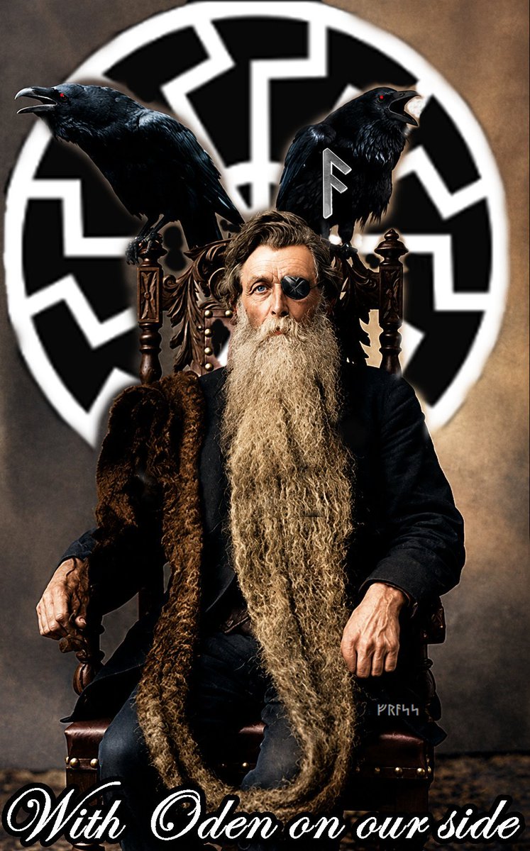 DouglasTay1962's tweet photo. Have a wonderful Odin's Day, everyone. #Heathen #Pagan #Viking #Norse #Odin #AllFather https://t.co/CRTaBMfQKq