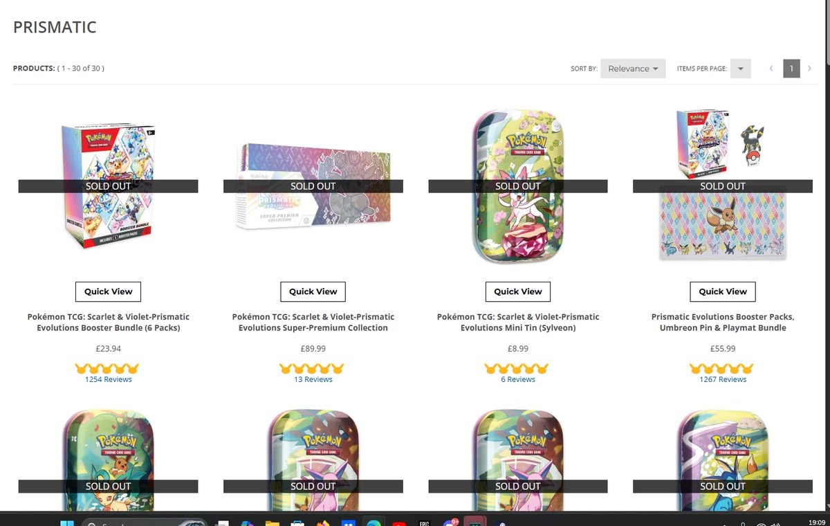 JustaGrilx's tweet photo. @PokemonRestocks All sold out https://t.co/M850lQU5df