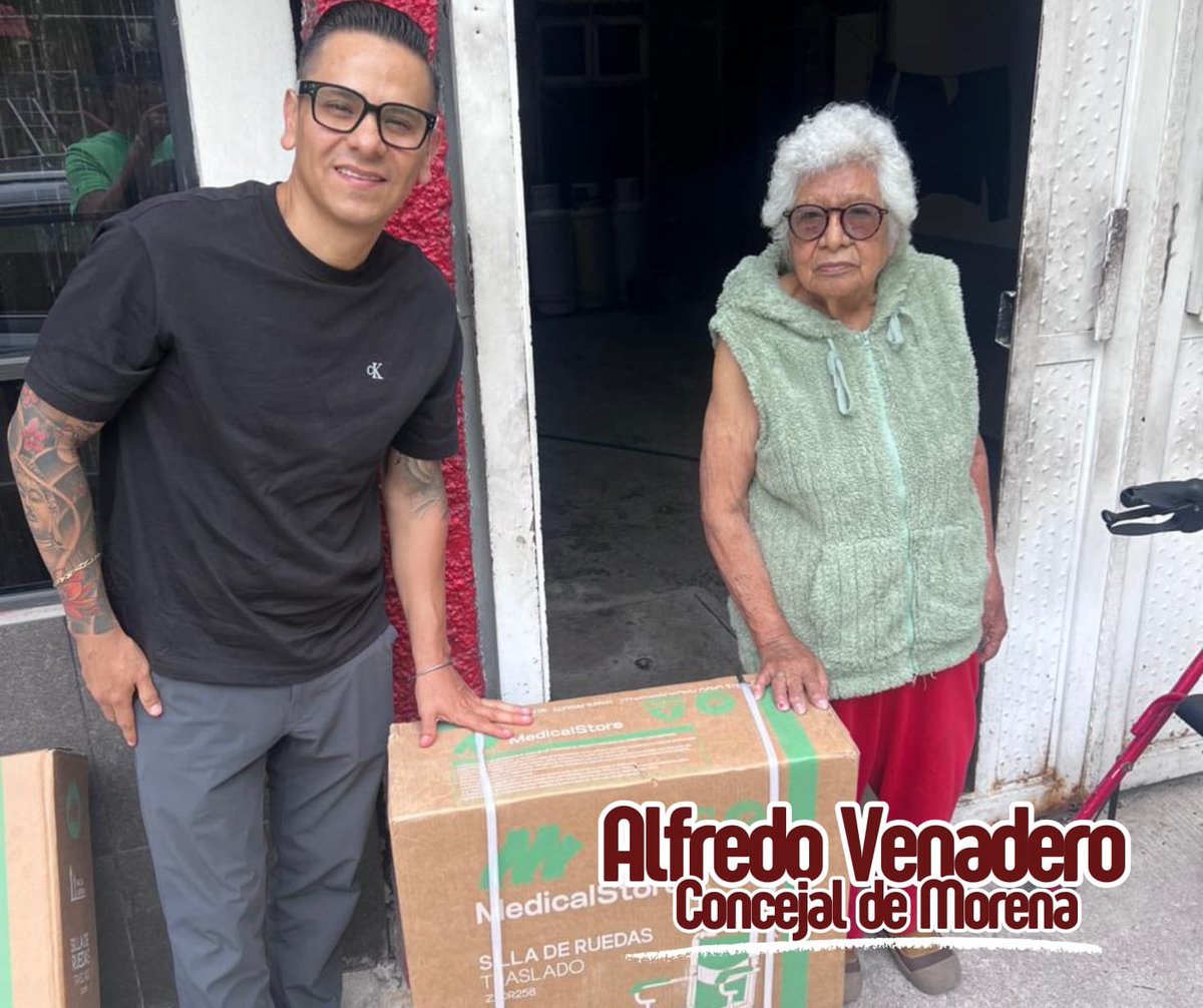 venaderoizt's tweet photo. Seguimos cumpliendo con nuestr@s vecin@s de #Iztacalco, ayer entregamos sillas de ruedas que nos fueron solicitadas; continuemos trabajando y construyendo bienestar para tod@s.

#amorporlaciudad
#venaderoconcejal
#concejaldemorena 🫡🫶🏼 https://t.co/zPqi7JXfMh