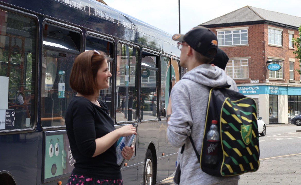 andreajenkyns's tweet photo. Yesterday, on my birthday, I was in Stamford and Grantham launching my Mayoral Transport Roadshow.

For too long, Lincolnshire has been left behind and has been the poor relation of transport funding.

So I’m on the ground speaking to residents and hearing what you want. At the Combined Authority, we are designing a regional transport plan that works for you and helps you get around Lincolnshire.

Our next stop is!👇

Tuesday 23rd June: 

10–11am, Scunthorpe Football Ground. 

1–2pm Marshalls Yard, 
Gainsborough. 

Hop aboard the bus and tell us what you want to see.