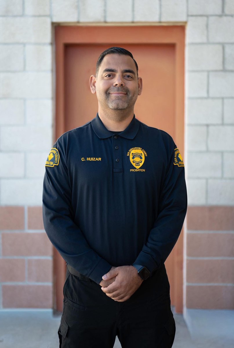 SBCprobation's tweet photo. Probation Corrections Officer Huizar finds it rewarding to see individuals make progress and work toward change, even when it takes time. He stated, “The results don’t always come quickly, and they can vary. But when progress does happen, it’s a great feeling.”

#IAmProbation https://t.co/ehGx8ZUMwF