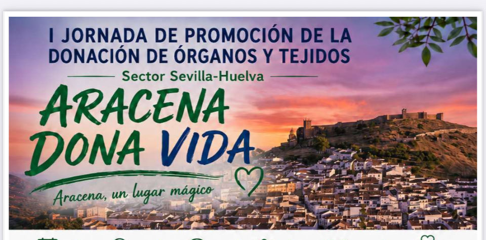 coordtxSevHuelv's tweet photo. 💚 Aracena dona vida… Una jornada llena de ciencia compartida con; asociaciones, profesionales, pacientes, familiares y ciudadanía hablando de #donación, esperanza y futuro.
💓Gracias Aracena X tu #abrazo a la donación. 🌿Déjalo dicho
💓Hazte donante
🫶🏻Dona vida
@SaludConsumoHu https://t.co/1K69NaEot8