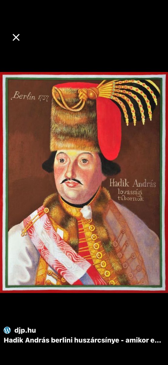 MilanScepka's tweet photo. Ondrej Hadik Husarsky general co priniesol do Vojvodiny Slovakov konkretne do Futogu. https://t.co/H9ZJpmWx4U