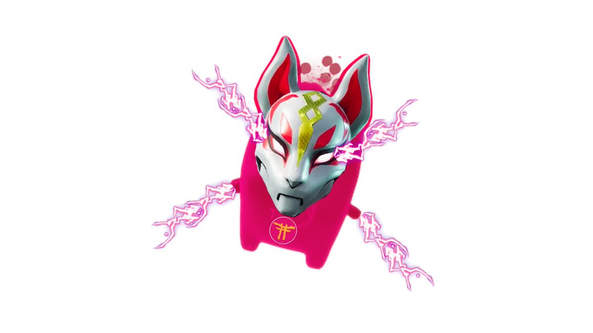 TaeGamez's tweet photo. This is the Drift/Fox clan Sprite this sprite, when shooting it has a chance to spawn lightning which damages opponents twice with a precentage of the damage and when playing team gamemodes, damage can pass between players if close enough. @TaborTimeYT @Fortnite #DesignASprite https://t.co/oJxv0948W4