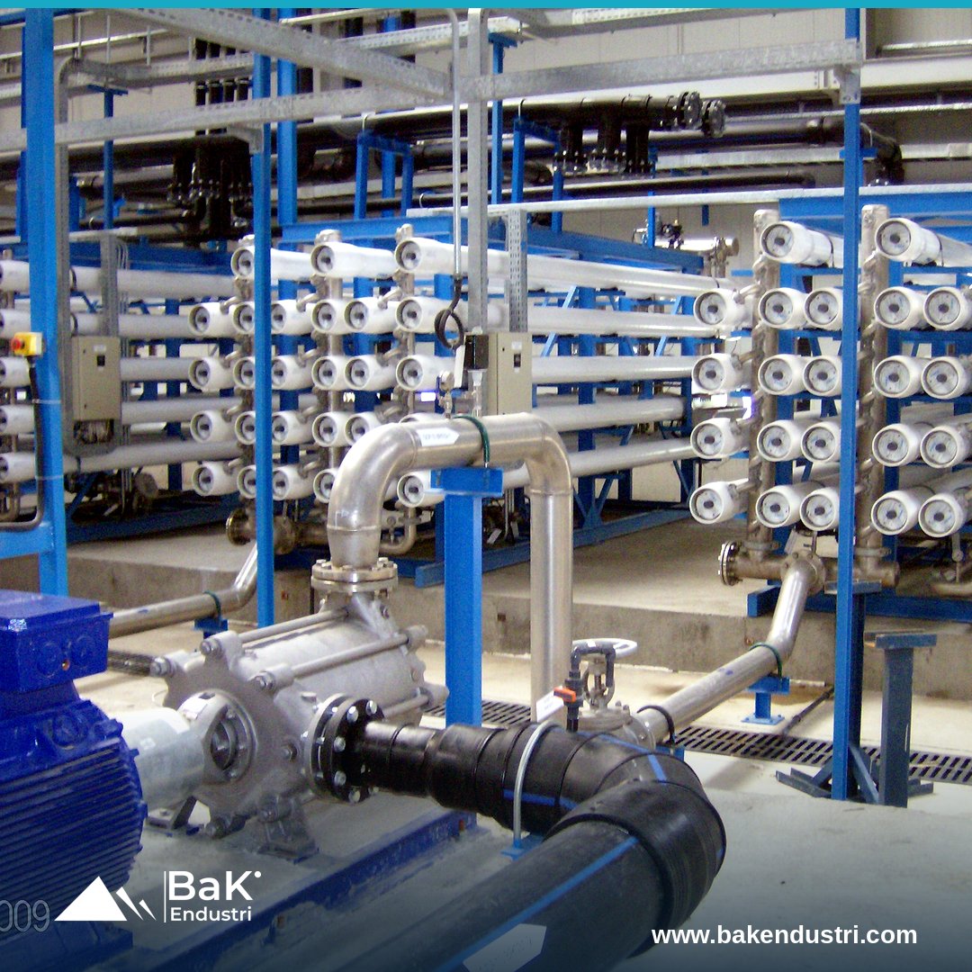 bakendustri's tweet photo. 1360 MW Termik Santral — Desalinasyon &amp; Ultra Saf Su 

1360 MW termik santral için anahtar teslim deniz suyu desalinasyon &amp; ultra saf su tesisi: 880 + 700 + 300 m³/saat. UF → SWRO → BWRO → MBDI. Karadeniz suyundan ultra saf suya. #desalinasyon #SWRO #BaKEndüstri https://t.co/YFZFjWmTDb
