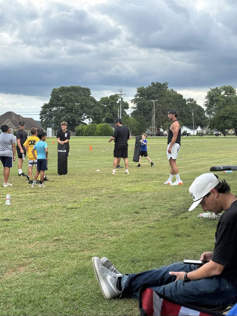 PricevilleFB's tweet photo. Youth Camp was a huge success! We would like to thank PCRA for partnering with us to put on a great event for our future Bulldogs. We appreciate the opportunity to work together and invest in the next generation of Priceville football.
#PTP #GoBulldogs 
@Coach_ABurke https://t.co/pLjRWml5zo