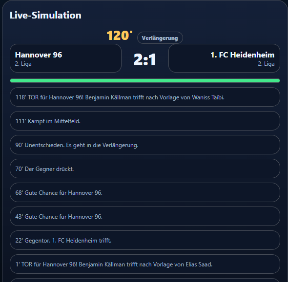 Marvin_h1896's tweet photo. Update für https://t.co/7dV0lh3zLG ist online!  
Neu dabei:  
• Verlängerung &amp; Elfmeterschießen sichtbar  
• höhere Pokal-Prämien  
• Spieler altern jetzt pro Saison  
• ältere Spieler können langsam abbauen  
• Kalender mit kommenden Spielen 
• Spieltagsübersicht https://t.co/6gHvvepaQw