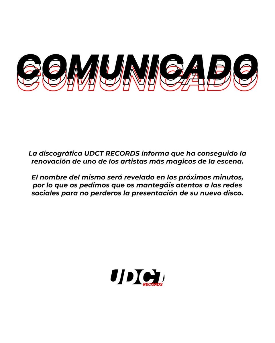 UDCTOFICIAL's tweet photo. 𝙐𝘿𝘾𝙏 𝙍𝙀𝘾𝙊𝙍𝘿𝙎 𝙄𝙉𝙁𝙊𝙍𝙈𝘼 https://t.co/ec1bsuAIXJ