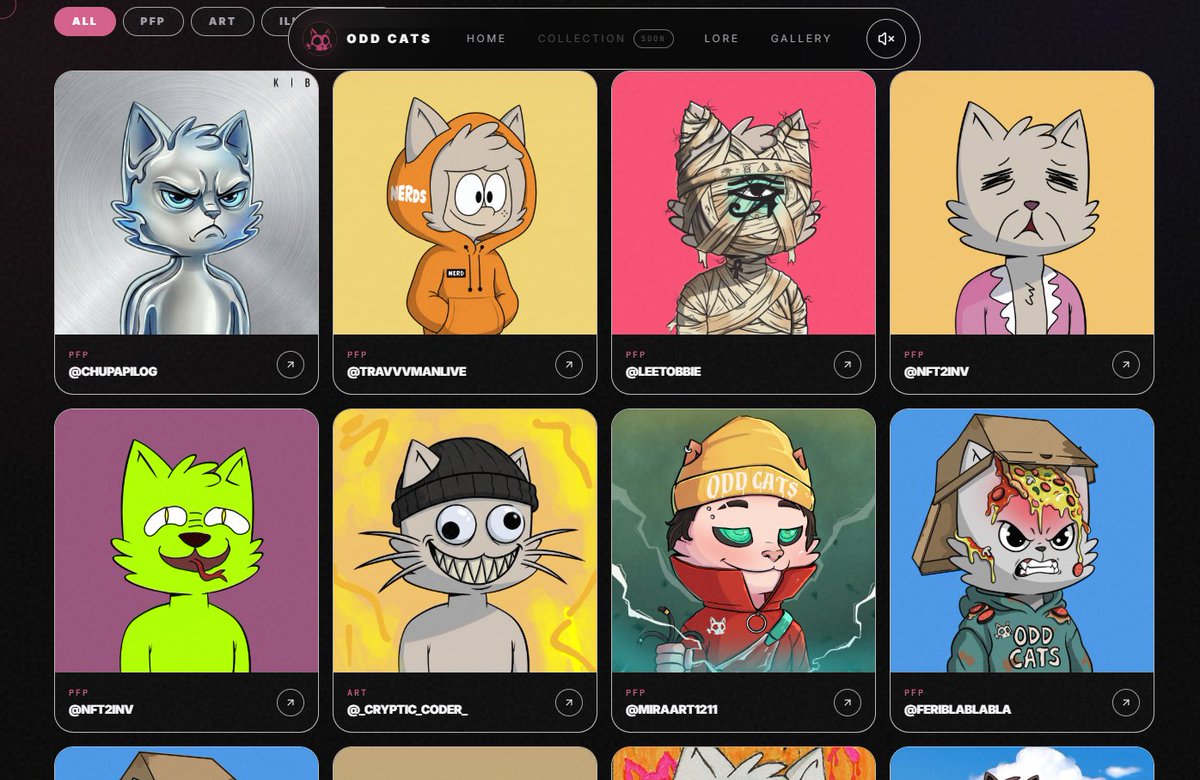 ODDCATSdotCOM's tweet photo. GM cats.

This was a very amazing event, lots of great submissions.

We will be sending out codes right now to all artist and post our favorite ones below.👇 https://t.co/HHdkRjb4Yd