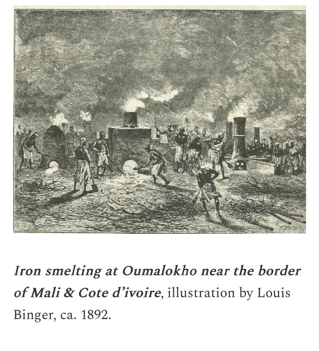 JonnyLongbapz's tweet photo. You’re legitimately fucking retarded. I’m showing African metallurgy and how west Africa independently created civilization. https://t.co/Y6OeMUTgM4