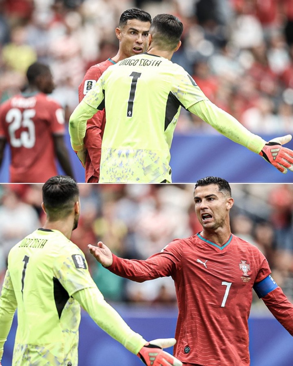 CristianoXtra_'s tweet photo. 🚨| It’s just the first match , Portugal are getting robbed.

Marvellous goal by Cancelo which could have been a winner was ruled offside.

It’s ALWAYS AGAINST US https://t.co/pbIHoV0uk1