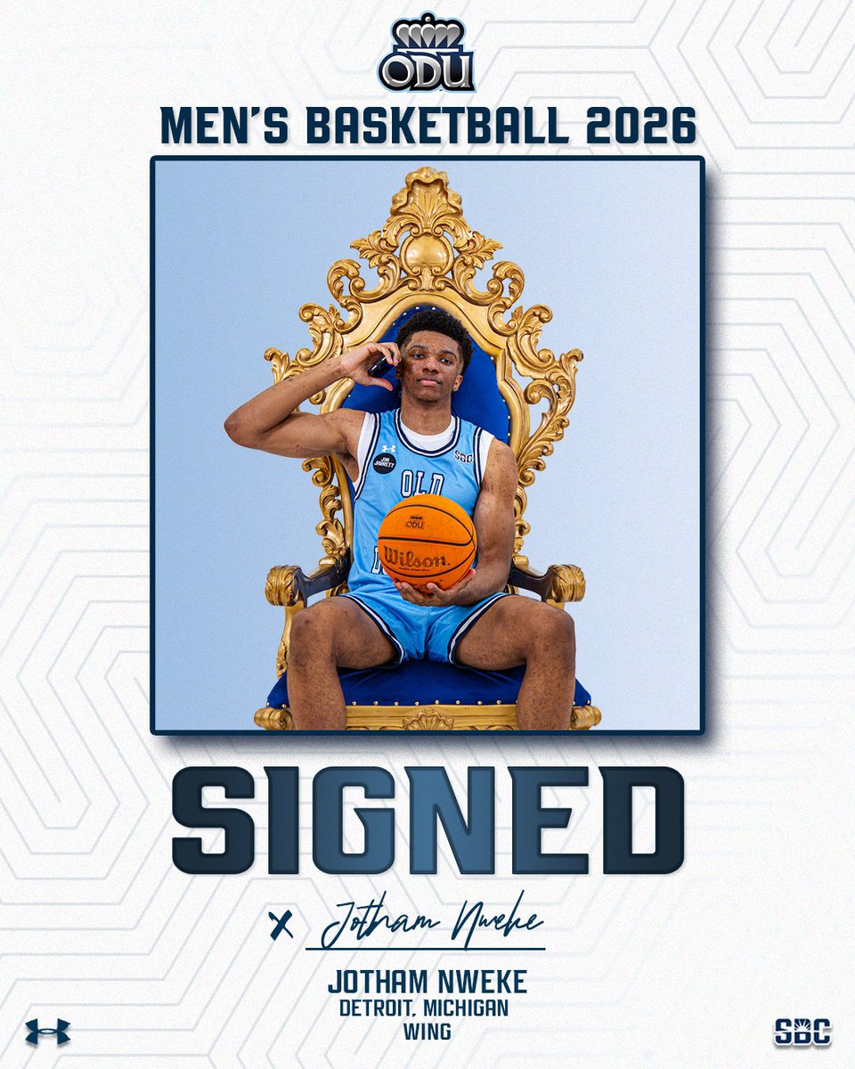 ODU_MBB's tweet photo. Defensive playmaker loading... ๐โก
Welcome to ODU, @JothamNweke๐
๐ฐ - https://t.co/5glDz4eVyY
#ODUSports | #ReignOn | #Monarchs https://t.co/u74qvHdXWr