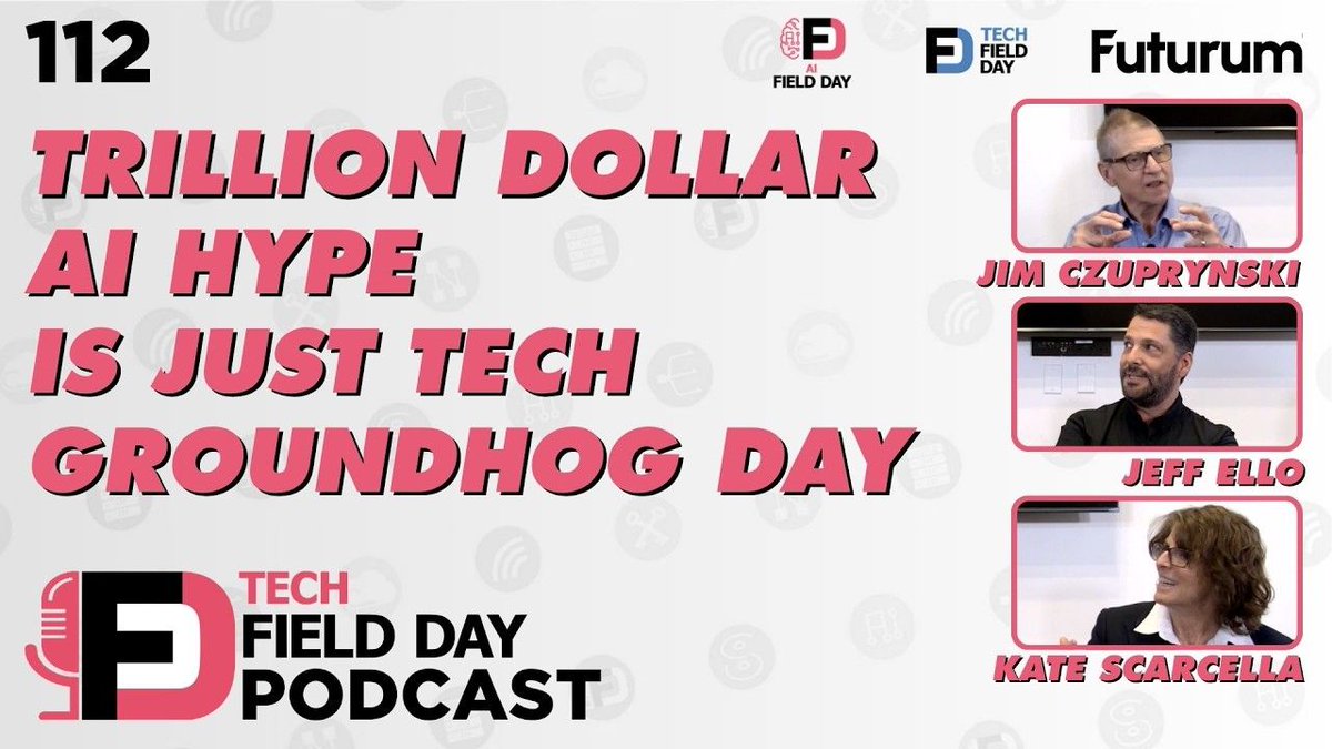 TechFieldDayPod tweet picture