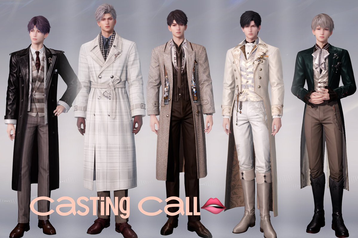 KaoriNightFire's tweet photo. @Love_Deepspace This is my kinda #castingcall These leading men look fierce 🫦#OnceUponAFrame 🎥 #fimfest 🍿 #sylus #caleb #xavier #zayne #rafayel https://t.co/awKcbRx9Vp