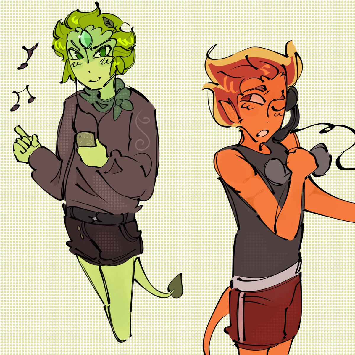 H0rchatacl0wn's tweet photo. Someone actually wanted to hear me yap about an au of mine and made me work on a small little thing for it…@Prettypink323 #firewind #windarchercookie #firespiritcookie #cookierun #crk #nightravencookie https://t.co/WJ1ug50ry7