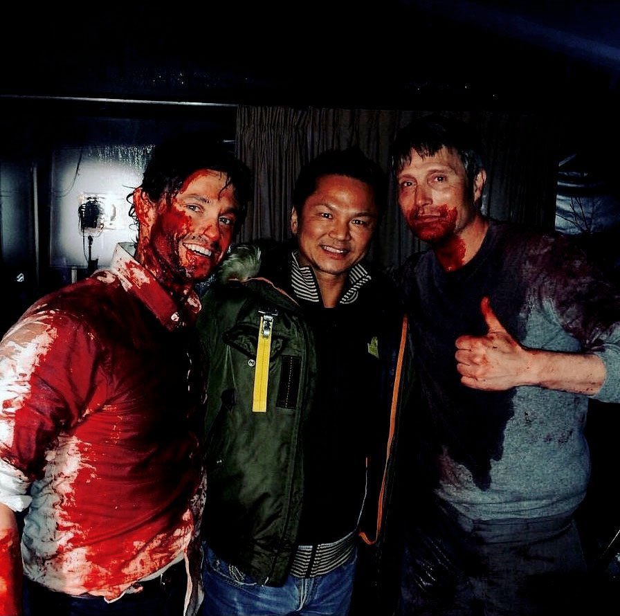thehiddenrune's tweet photo. this is the best picture ever they were so happy to be covered in blood https://t.co/FooNgxuOkI