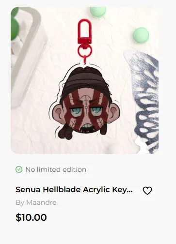 Maandre4's tweet photo. New Keychain Available in my Acggoods store !!!   #Senua #Hellblade #Games

Link in my bio https://t.co/dNbqHtNYtp