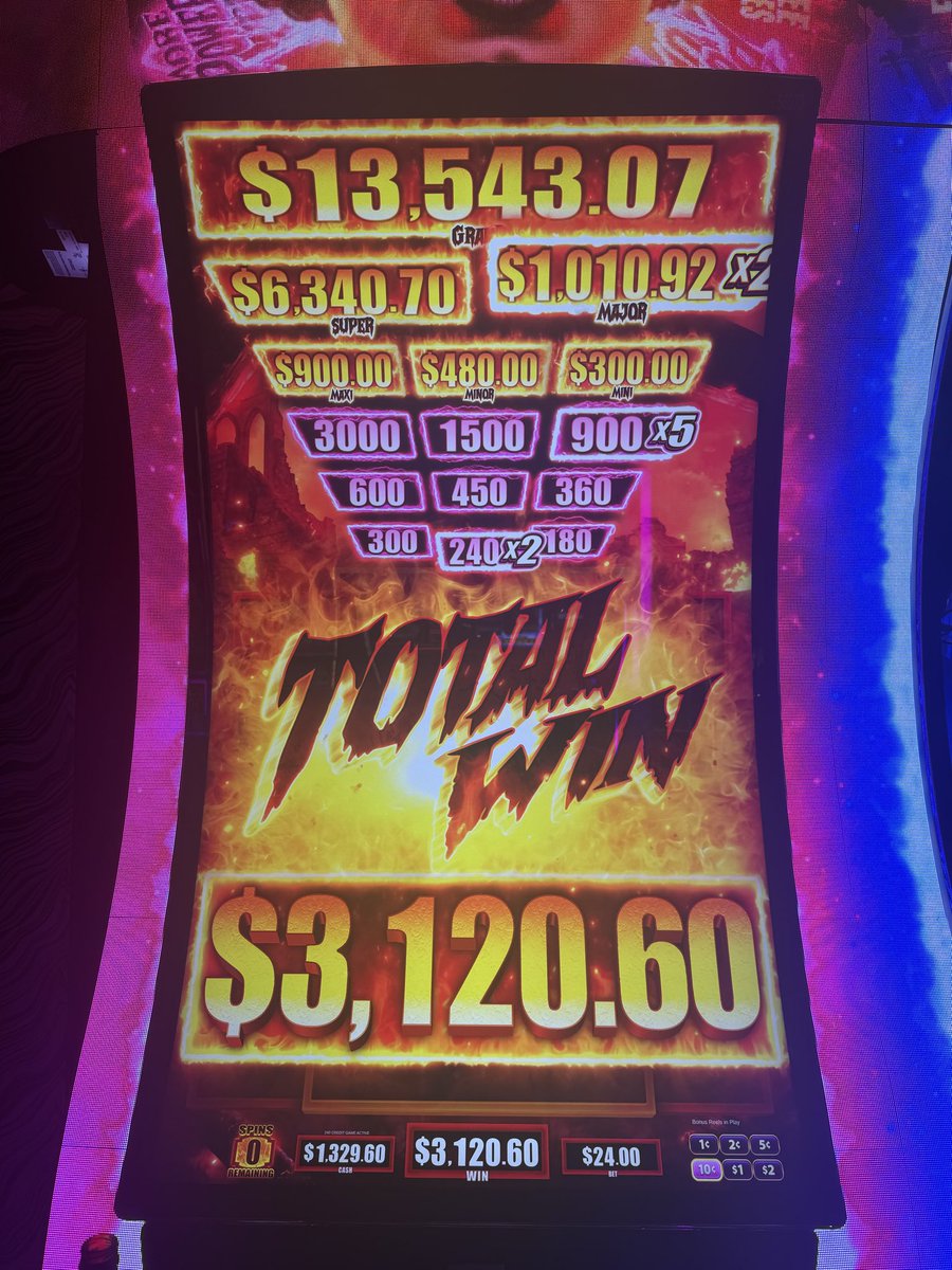 ScullyManCan's tweet photo. Slot run continues… https://t.co/qxT0eHoZ5P