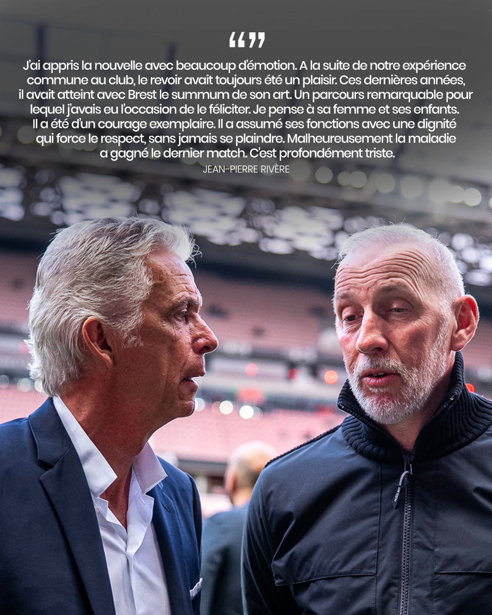 ogcnice's tweet photo. L’OGC Nice a appris avec une infinie tristesse la disparition d’un historique de la maison rouge et noire, Éric Roy. Le club adresse ses plus sincères condoléances à sa famille et ses proches. 🕊️
