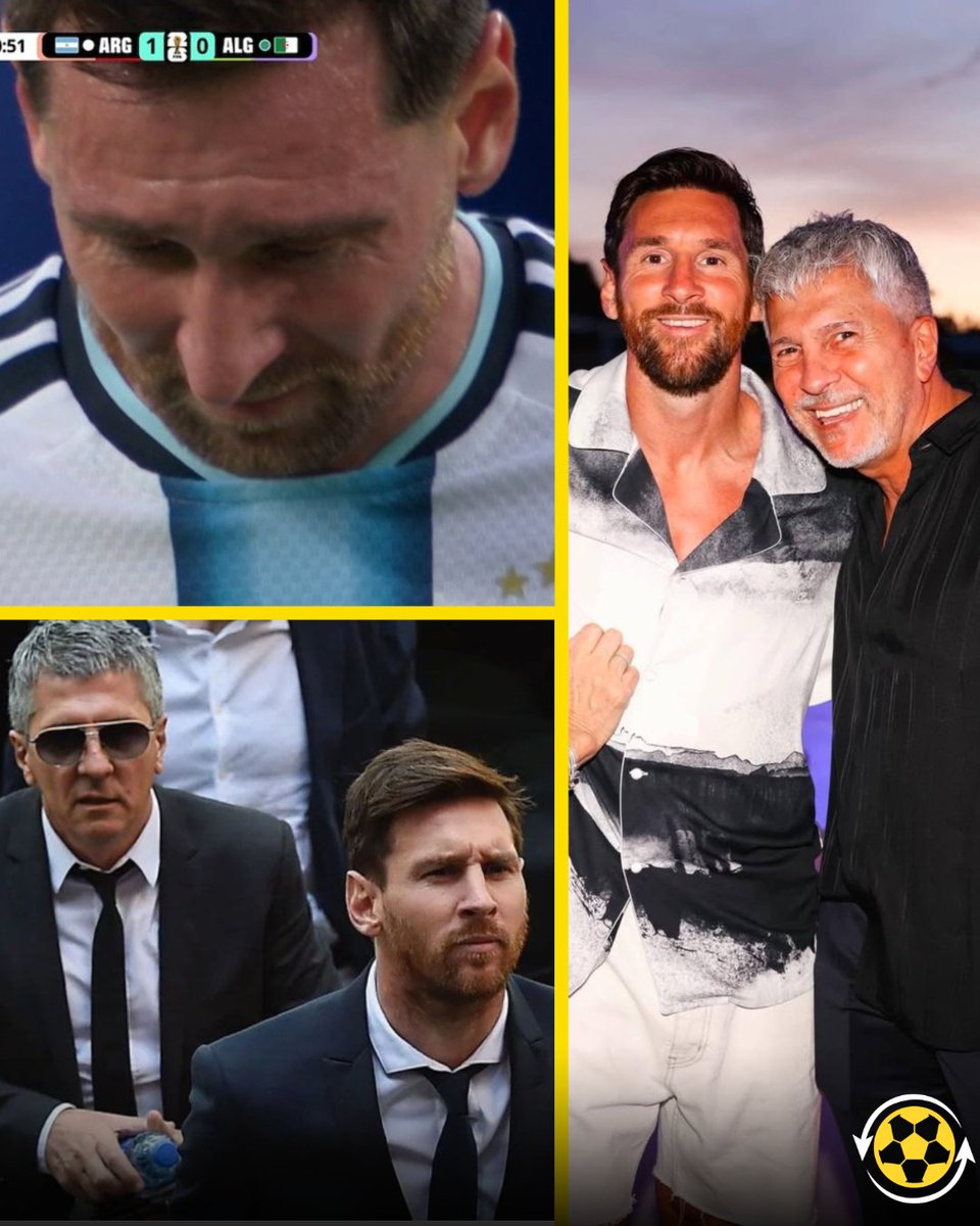 DeadlineDayLive's tweet photo. 🚨 Lionel Messi is dealing with a difficult personal situation after his father's health condition worsened this week.

The Argentine star was visibly emotional after finding the net against Algeria, with reports in Argentina suggesting concerns over his father's health have been weighing heavily on him. 🇦🇷

(Source: @edufeiok)