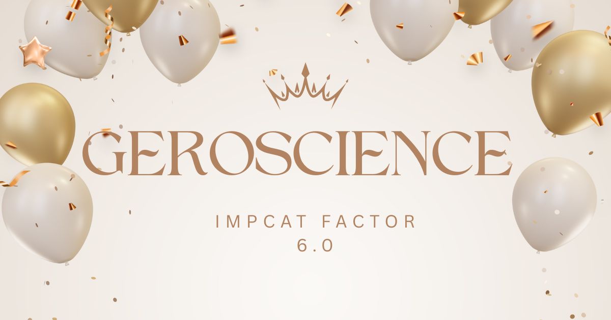 GeroScienceAGE's tweet photo. 🎉 We are excited to announce that GeroScience's Impact Factor has risen to 6.0!

This achievement further strengthens GeroScience's position as a leading journal in the field of aging research and reflects the dedication, expertise, and hard work of our authors, reviewers, editors, and editorial board members.

Thank you to our entire community for making this possible. We look forward to continuing to publish high-impact research that advances the science of aging and age-related diseases.

#GeroScience #ImpactFactor #AgingResearch #ScientificPublishing @americanaging @ClinMedJournals
