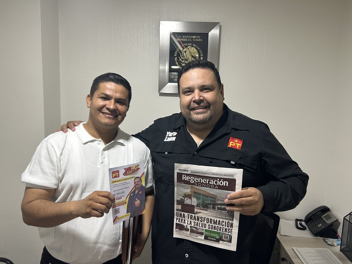 LunaSugich's tweet photo. Tuve visita de mi gran amigo @rafaelr82838809  un joven que trabaja a ras de suelo representando este gran proyecto de trasformacion.

La unidad y trabajo en equipo es fundamental para seguir trasformando nuestro estado. 👊🏻

#Ruta12 
#RegidorContigo https://t.co/rTuW4KUPu2