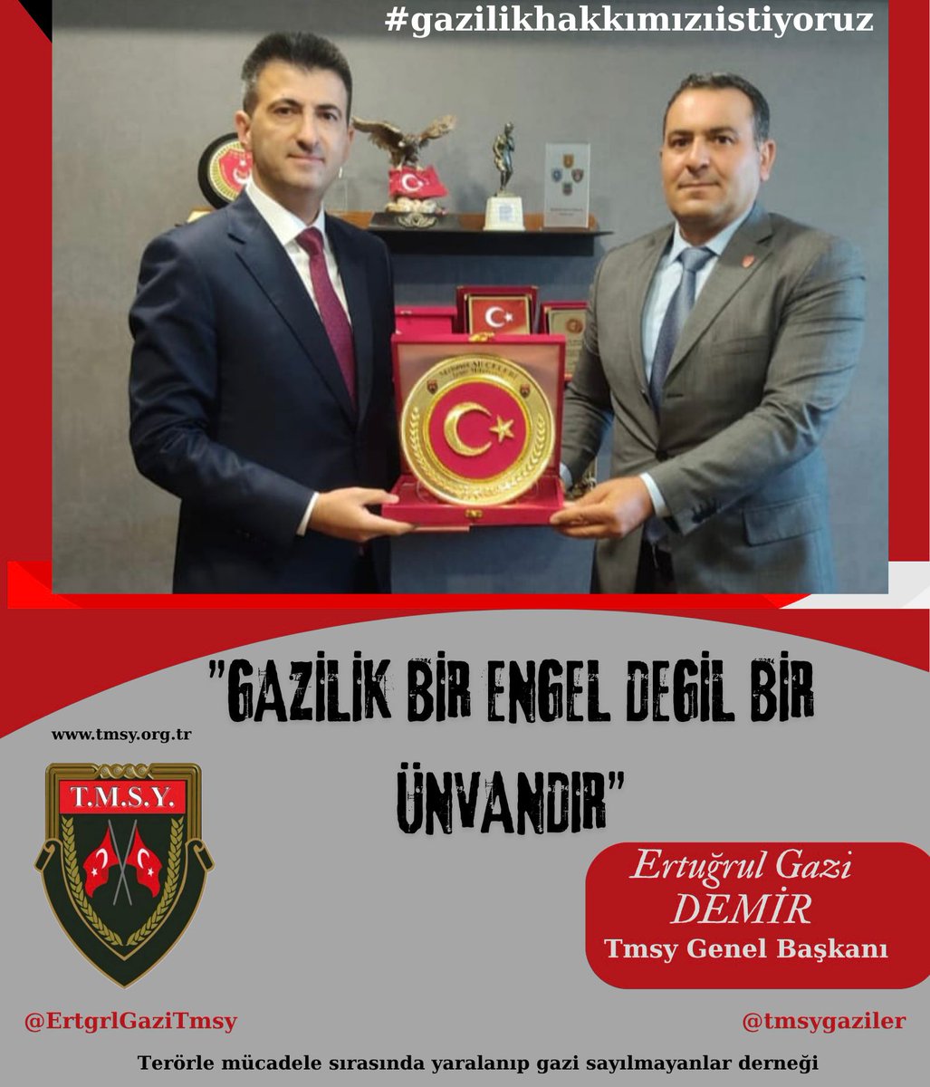 ZorluCevat's tweet photo. @ErtugrlGaziTmsy @hulusiakarmedya @TmsyGaziler 🇹🇷 ÖNCE VATAN 🇹🇷
MAYIN YEDİK
KURŞUN YEDİK
#GazilikHakkımızıİstiyoruz
@RTErdogan
@_cevdetyilmaz
@dbdevletbahceli
@eczozgurozel
@MahinurOzdemir
@ztarikdaroglu
@hulusiakarmedya
@FeyziBerdibek1
@celebimehmeta
@ifarukaksu
@PrfDrFilizKilic
@kocakkonuralp https://t.co/ba1IS1y01J