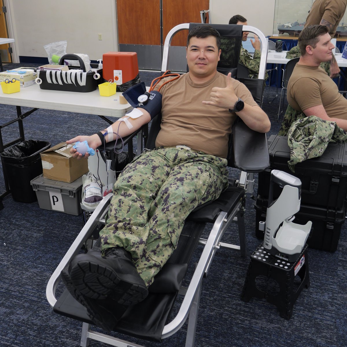 NSCSofficial's tweet photo. On June 17, NSCS students and instructors supported a Rhode Island Blood Center blood drive at the schoolhouse! Summer can strain the blood supply, and every donation matters. Stay hydrated, stay fed, and learn more: https://t.co/8TZNvbWAEF https://t.co/hIKumzpyrN