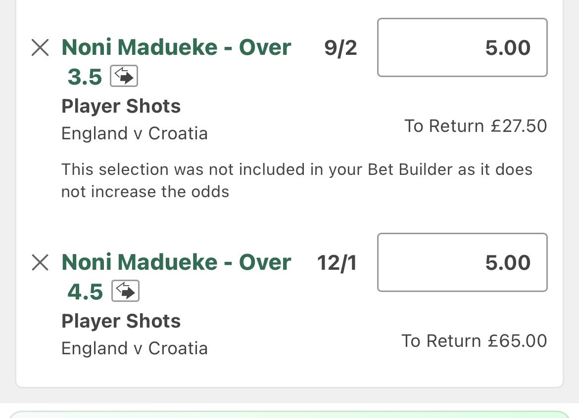 Alfie’s World Cup Bets tweet media