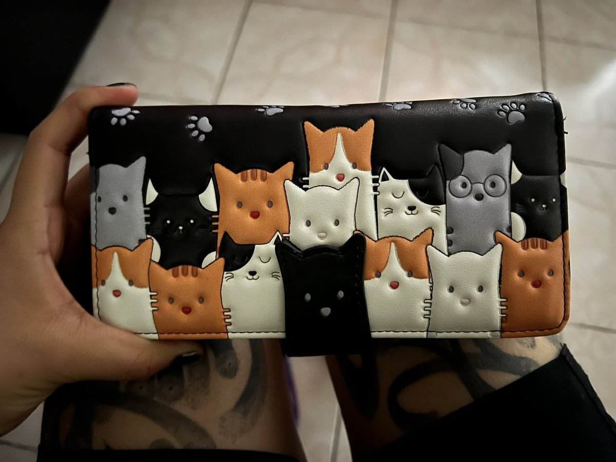 033chuck_'s tweet photo. Mi cartera de gatitos 😭😭 https://t.co/WbK8W1KSWq