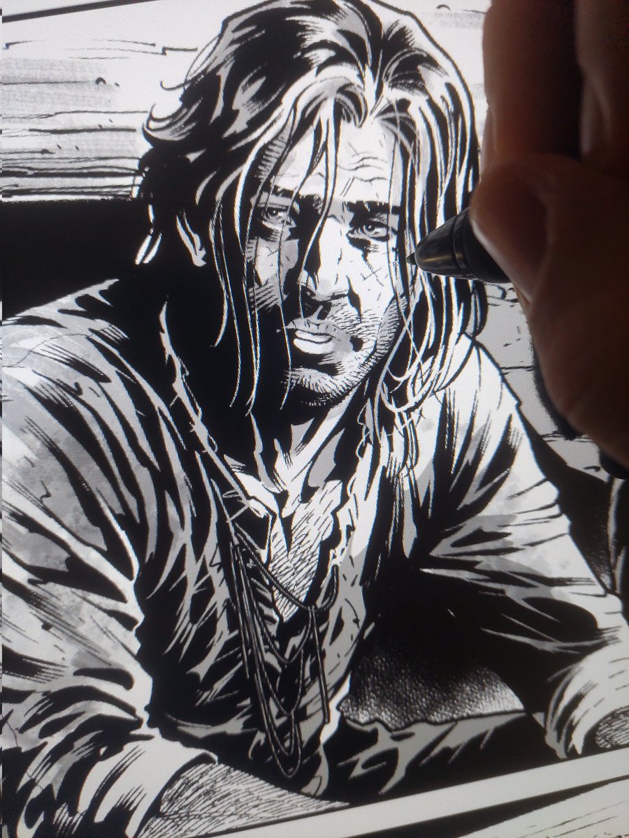 ricardojaime's tweet photo. Little work in progress.
#medieval #comics #comicbookpage #indiecomics #comicbookpanel https://t.co/xuUfWnkksx