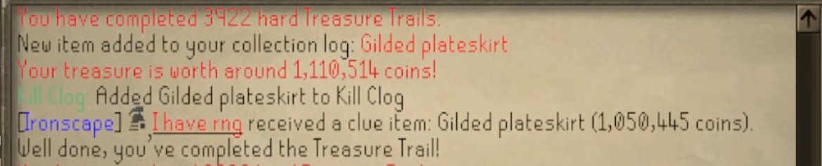 cole__rs's tweet photo. clog #1548/1701 gilded skirt!! Very nice item to get randomly. We keep going! https://t.co/wN5vn8iv3L