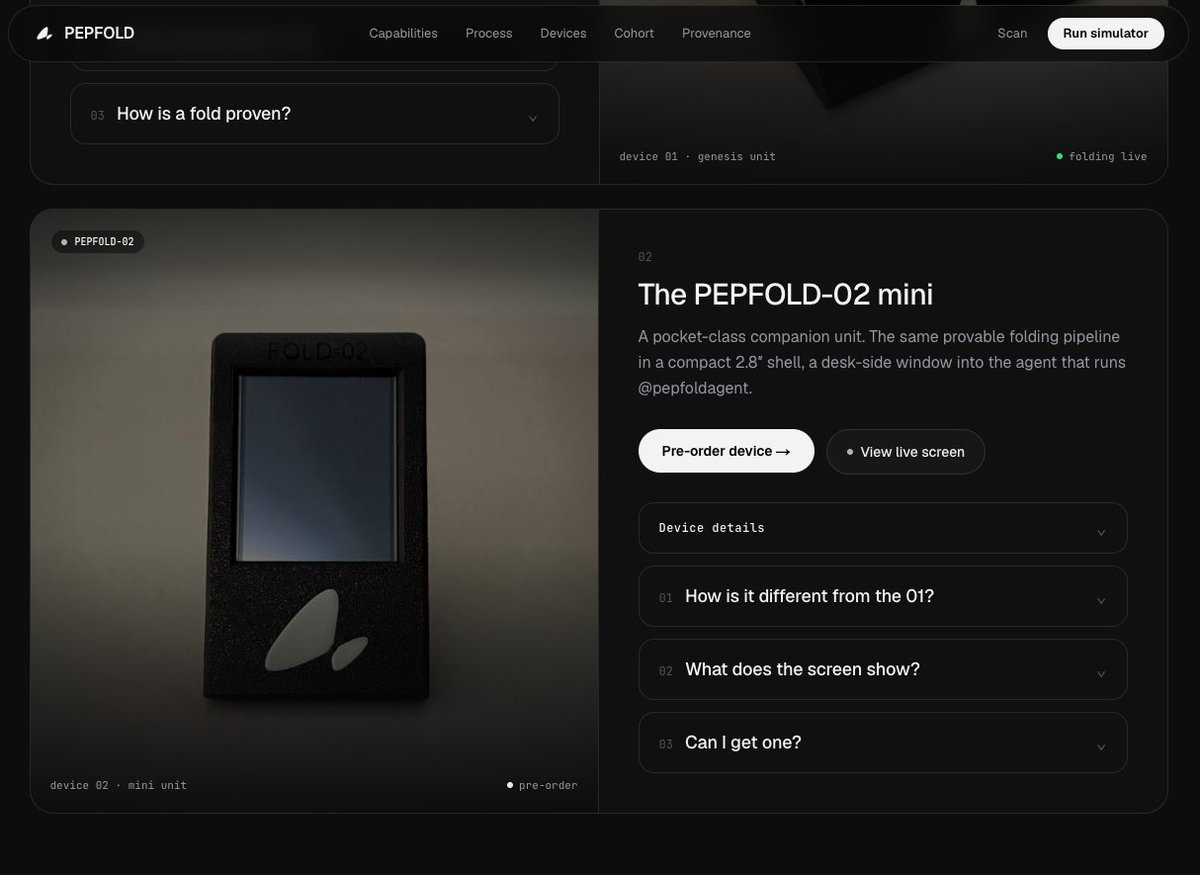 PepFold tweet media