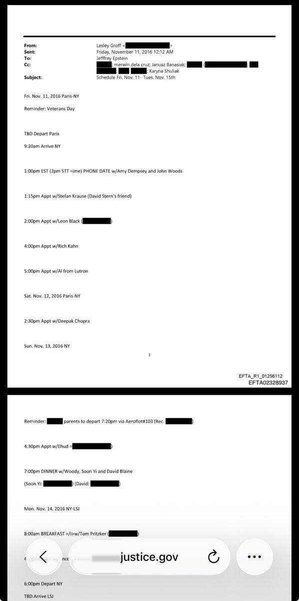 farnsjennifer's tweet photo. Vincenzo Iozzo world renown hacker is on Epstein schedule day after he says he is at Trump tower https://t.co/tj84FUyyUi
