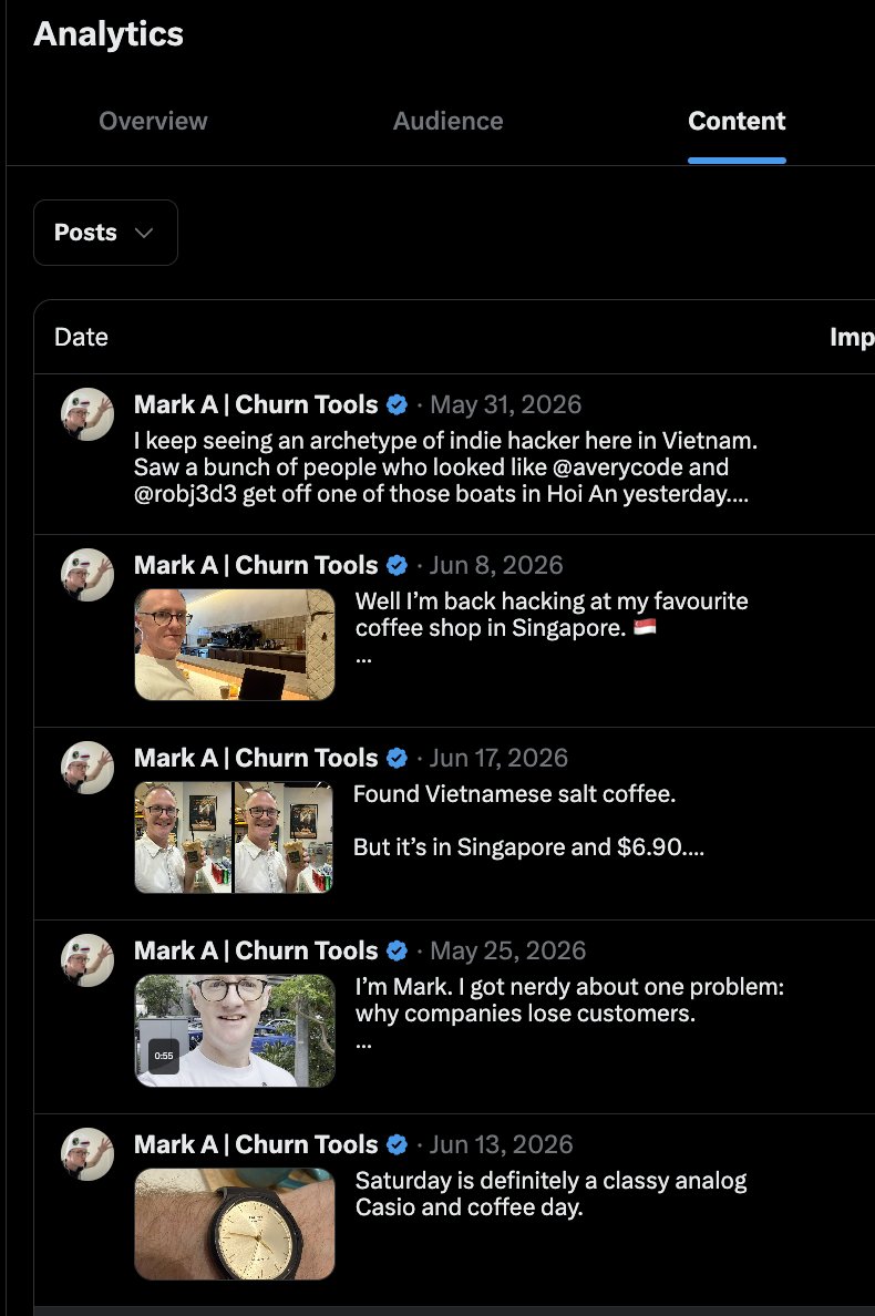 Mark A | Churn Tools tweet media