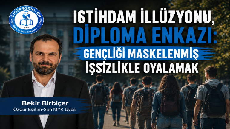 ozguregitim_sen's tweet photo. Bir ülkenin insan kaynağı yönetimi bu kadar savruk, plansız ve kontrolsüz olamaz. Üniversite eğitimi işlevini kaybetti, diplomanın hiçbir anlamı ve değeri kalmadı. Sistem, bir çürüme içerisinde ülkenin geleceğine ve insanına zarar veriyor.
https://t.co/HMUi530otM https://t.co/QA0NJgZGh6