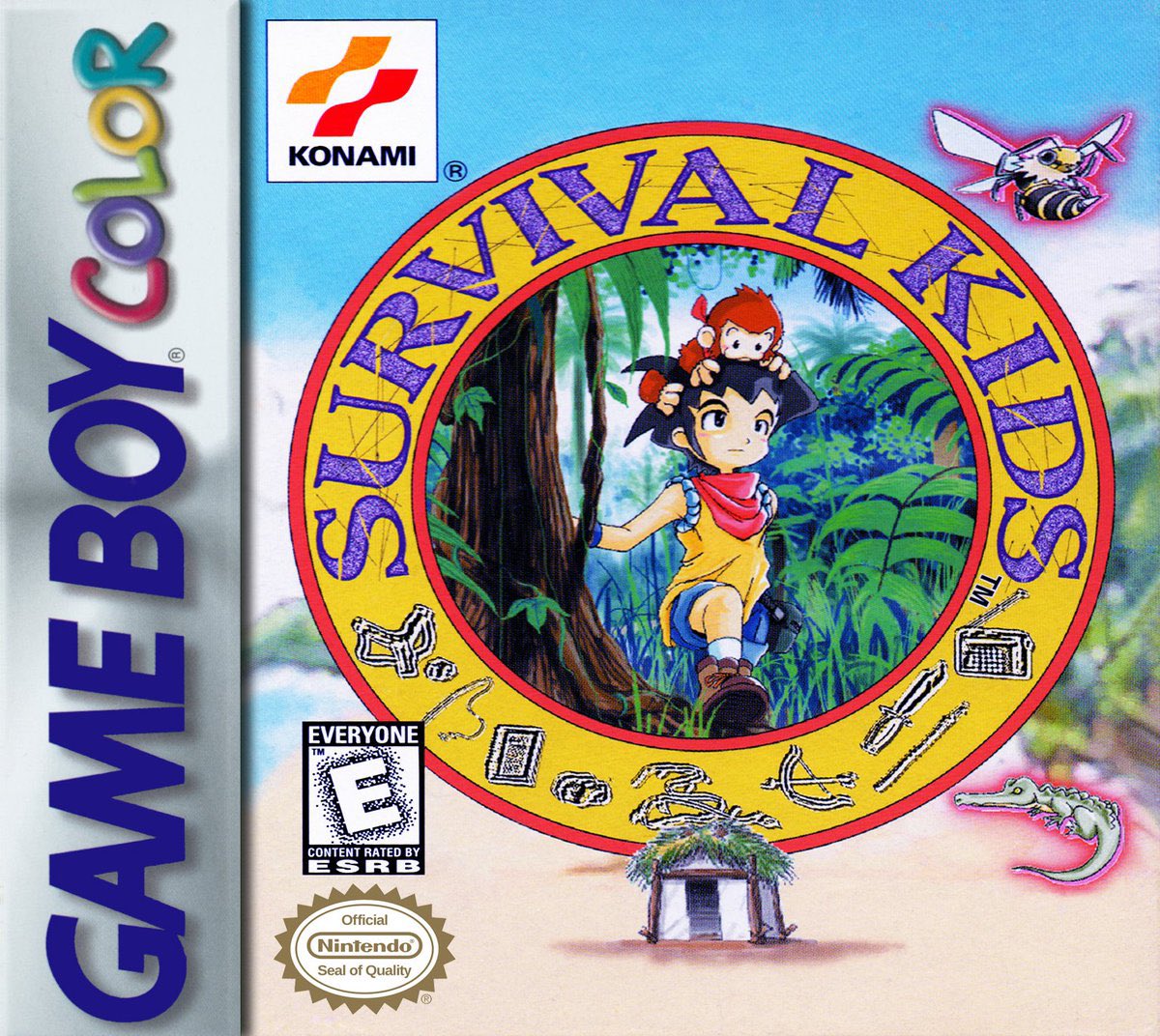 BBPie6's tweet photo. Today is the 27 year anniversary of Survival Kids

Released June 17, 1999 (JP) on the GBC

Survive in a deserted island in way that offers multiple ways to progress. It’s first official re-release on the Nintendo Classics service on May 23, 2025. Go play it now! https://t.co/V2Hk8ldJQQ