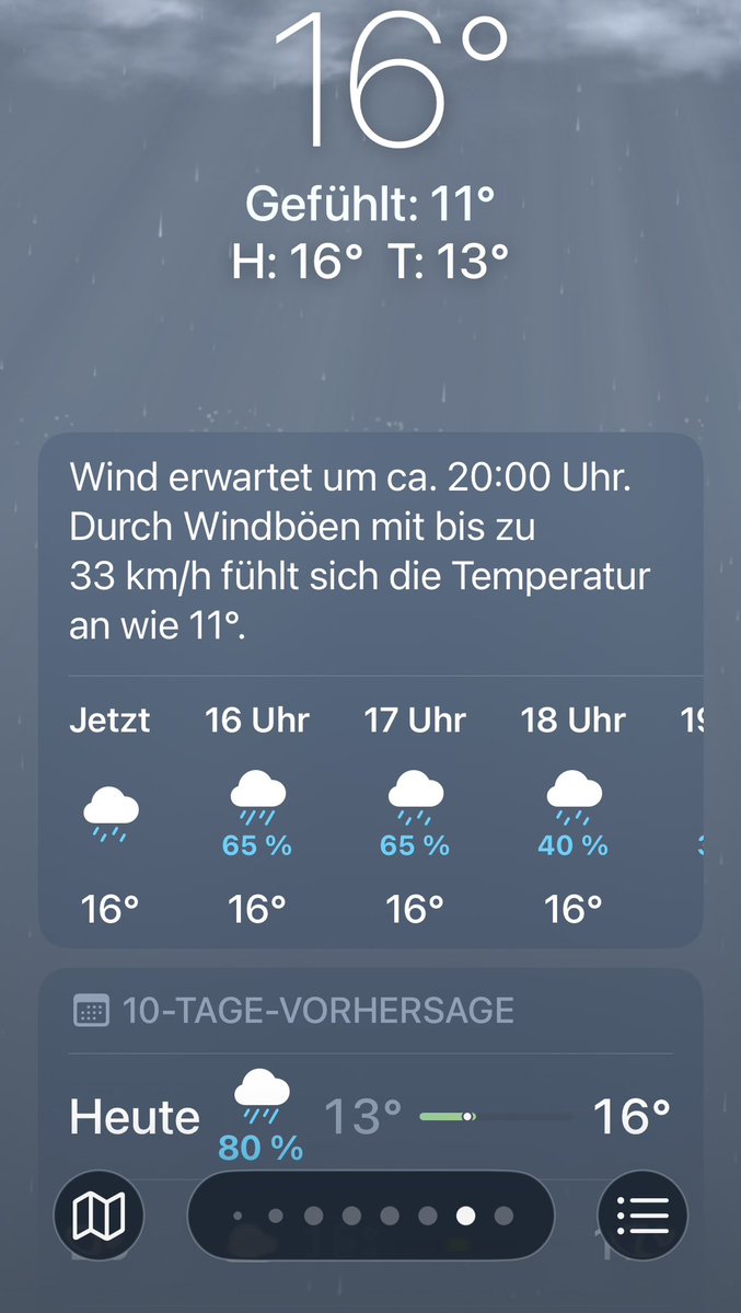 2002_pepi's tweet photo. @HofmeisterAusLU Hier leider nicht.  Jetzt regnet es auch schon wieder https://t.co/EMyqnEeuG8