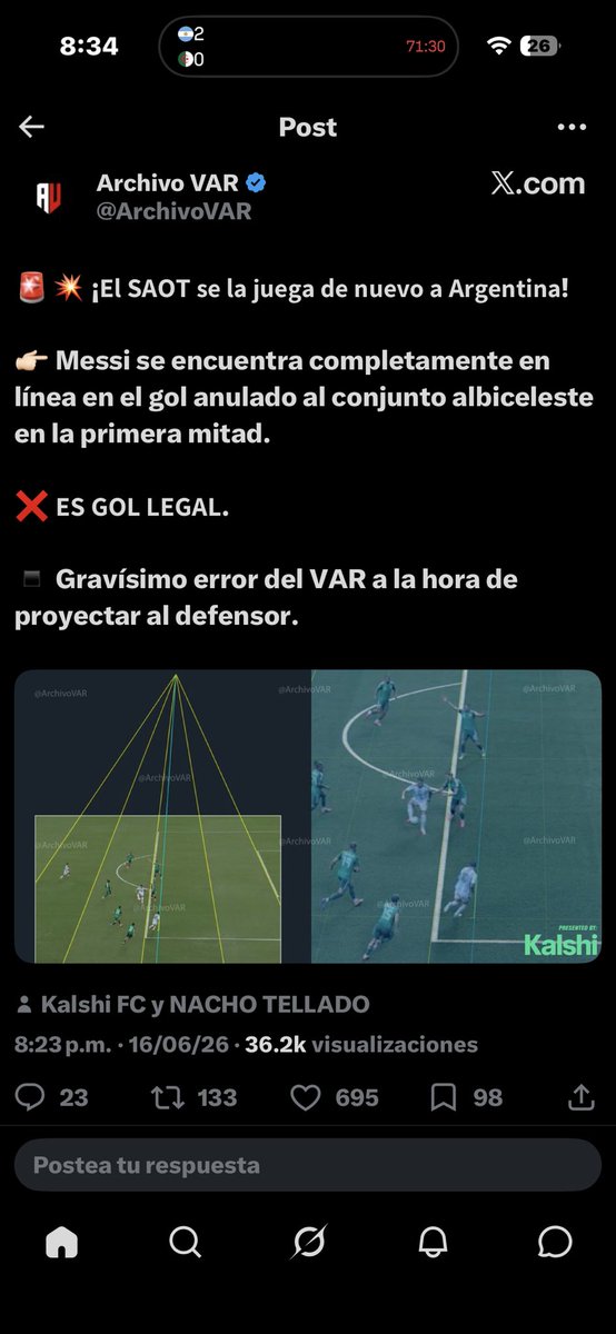 Matttdelicq's tweet photo. @iqsolita Más tonta ni tenían?
El robo a la mejor jugador y selección d ella historia es descarado https://t.co/N6Ht1vQ1yP
