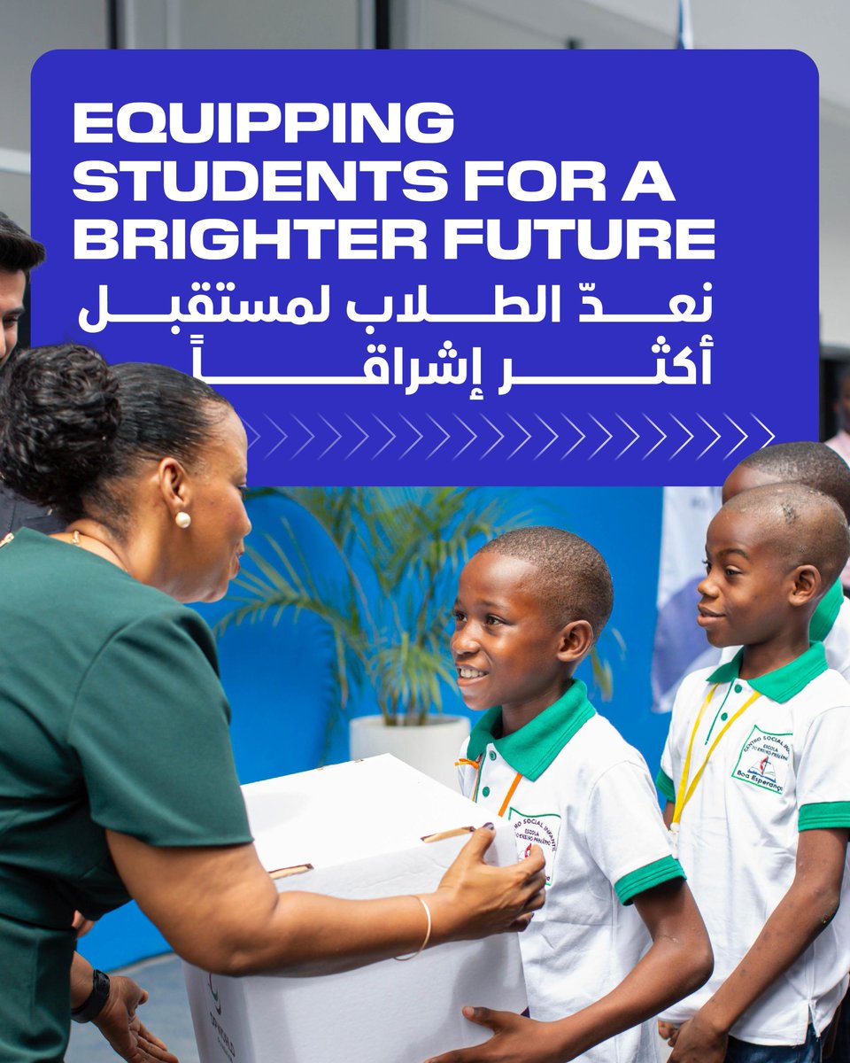 dpw_foundation's tweet photo. A classroom can become the start of many stories. Building confidence for students and creating new possibilities for what comes next.

At DP World Foundation, we help create spaces for learning and growth that extend beyond the classroom.

#DPWorldFoundation https://t.co/D9GMNSlENB