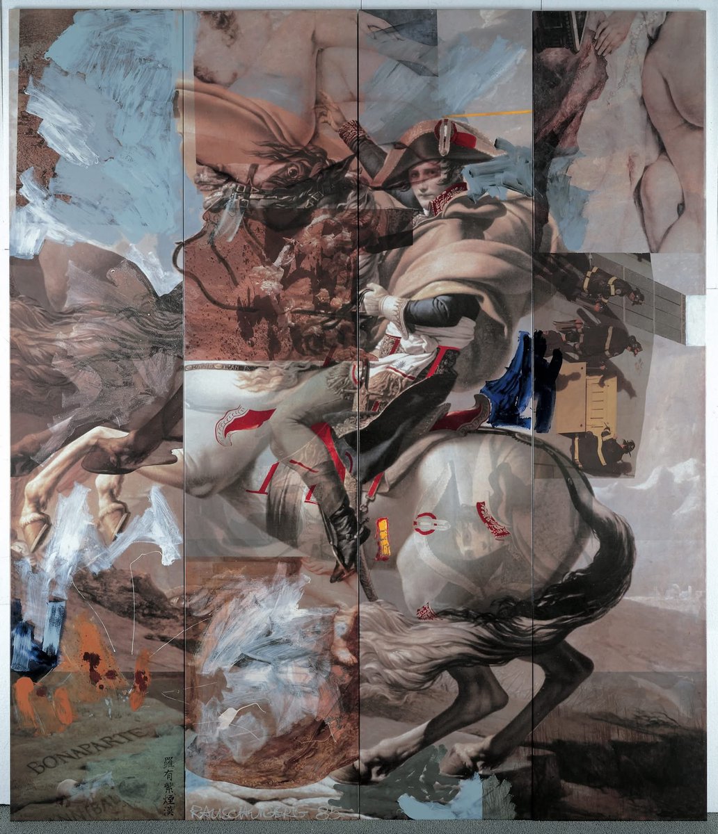 Nastia1890's tweet photo. Robert Rauschenberg
Able Was I Ere I Saw Elba II (Japanese Recreational Claywork)
1985
#Art https://t.co/3Pv9uRt4e7