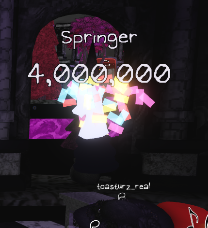 timelyspringer's tweet photo. Springer just rached 4 million kills!

screenshots by @Haw0boo and @1kcadencedeaths  because i forgot 💔

might make an account for this gimmick too one day

#nullscape https://t.co/5nSyUAodRY