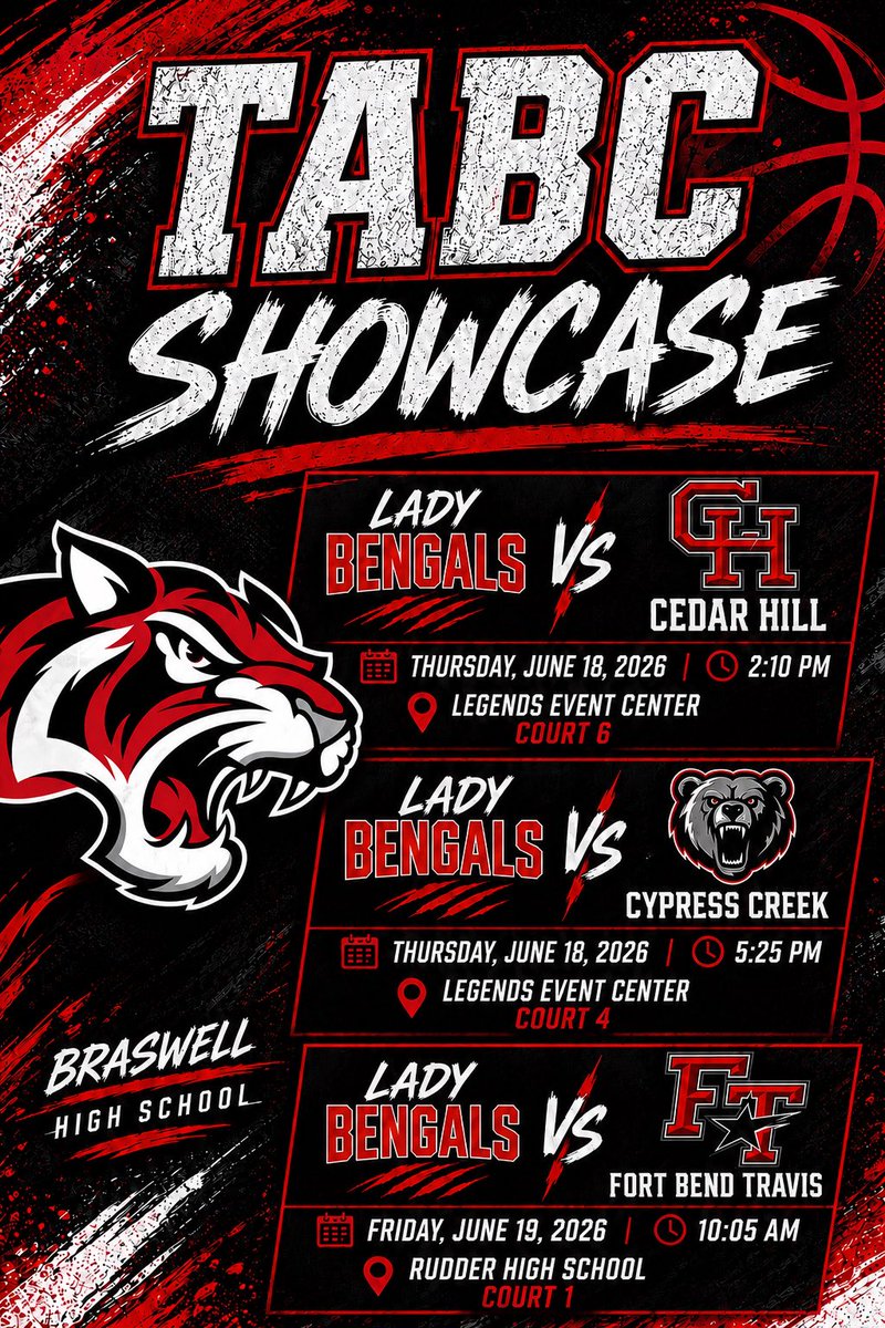 braswell_gbball's tweet photo. #1ockedin and ready to compete at the TABC Showcase.
#roadtrip #BryanTx #together ❤️🖤 https://t.co/fiKzSR9oBc
