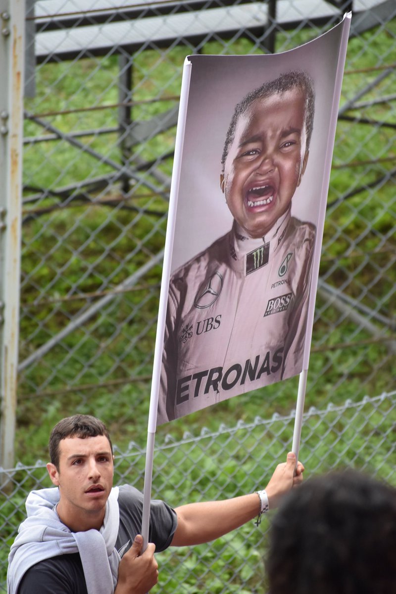 FKThirty's tweet photo. @simscircuit it's funny how times change..

Have been at Monza at the height of LH's power and the hate was palpable.

Now the tifosi love him?! Yea ok!! https://t.co/KsuzbfqXPM