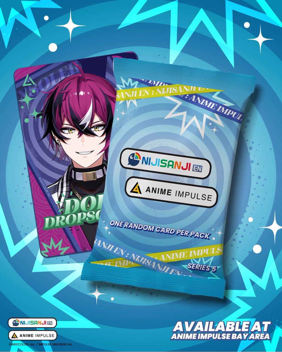 animeimpulse's tweet photo. 🌈 NIJISANJI EN card packs are now available for preorder! 🛍️

Must have a NIJISANJI EN Meet &amp; Greet order to purchase. M&amp;G order number is required at checkout for verification.  

**Orders without a valid number may be canceled.

https://t.co/XTrV4rkyi2 

#NIJISANJIEN #AIBAY26 https://t.co/IMEd8Z4eHq