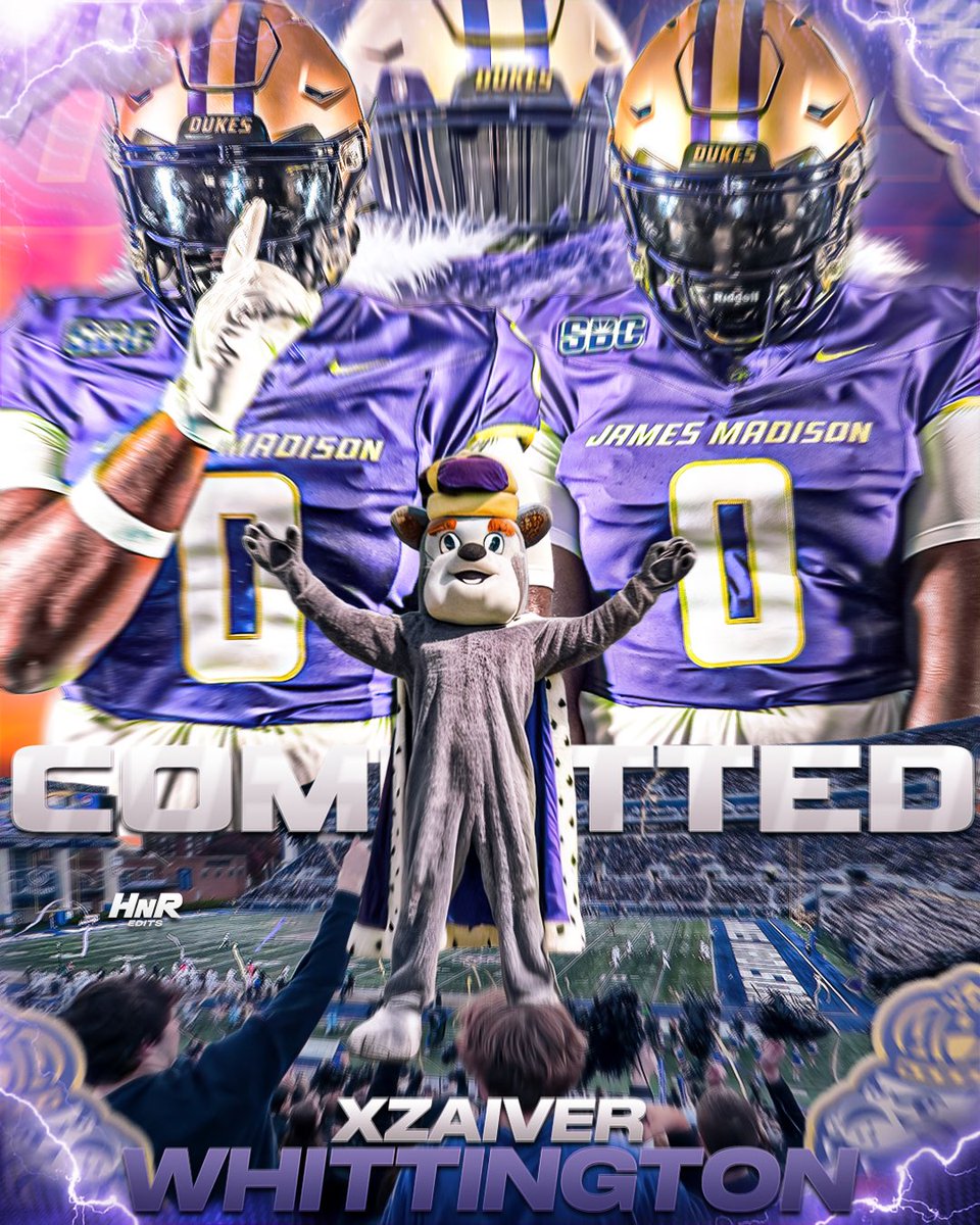 Xzaiverw29's tweet photo. PUT YO DUKES UP!!!  SHUTTING DOWN MY RECRUITMENT @coach_bnapier  @_CoachJames  @DeenEaglesFB  @kaleb_gsx  #godukes  #Committed https://t.co/SiTLFe6CMw