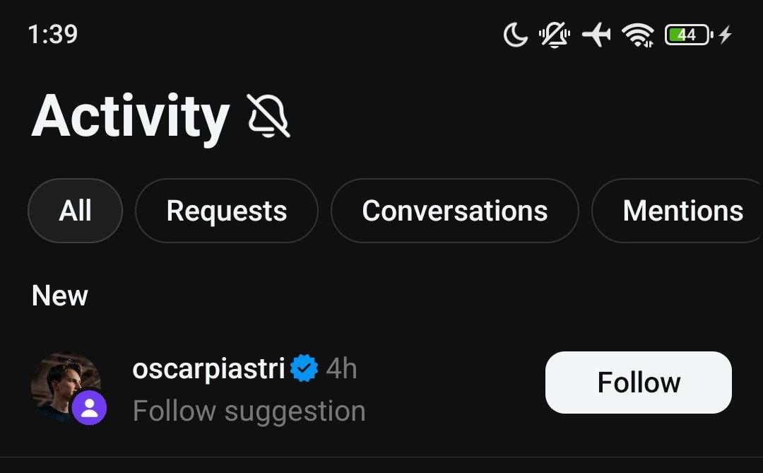 floversions's tweet photo. malem2 masih setengah ngantuk. buka threads kirain notifnya oscar follow gue..

gue dah mau salting, tapi ternyata terjun bebas ke jurang~ https://t.co/d9zNhBb50W