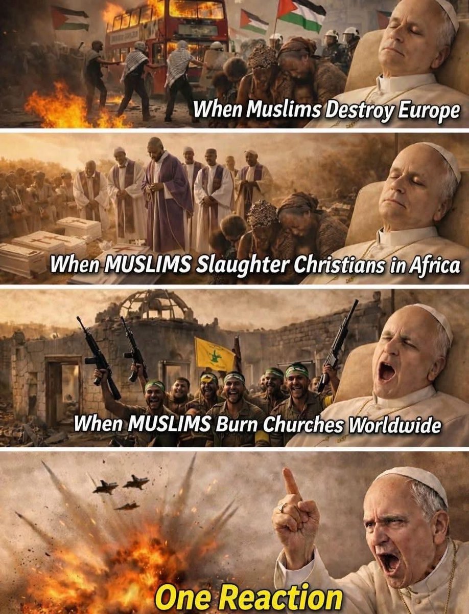 V1sionario's tweet photo. @MichelleMaxwell “Just like the Christian Crusaders who pushed back the Muslim Hordes in the twelfth century, American Crusaders will need to muster the same courage against Islamists today.” ~@PeteHegseth @SecWar
#Churchinaity≠BiblicalChristianity
#MakeNoPeaceWithEvil
📜Pr.8:13 https://t.co/KvyTPlZm23